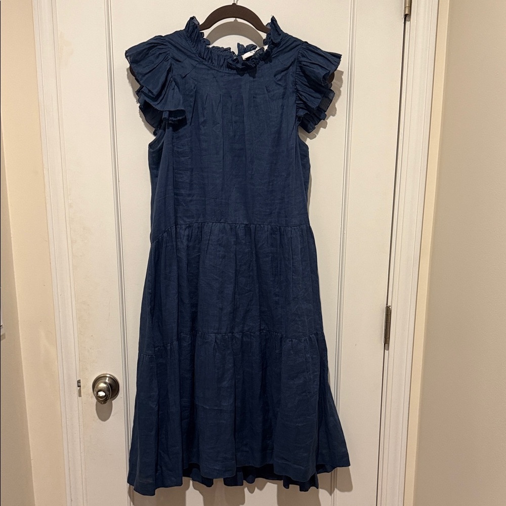 Sea New York Dress in Deep Blue